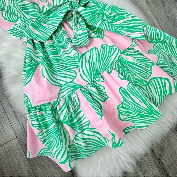 Lilly Pulitzer Trisha Who Let the Fronds Out Shirt Dress - Picture 9 of 9